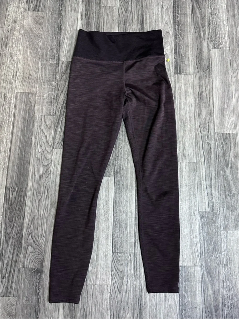 Vuori Lux Rib Studio high rise ribbed leggings Quartz heather S - Picture 4 of 4